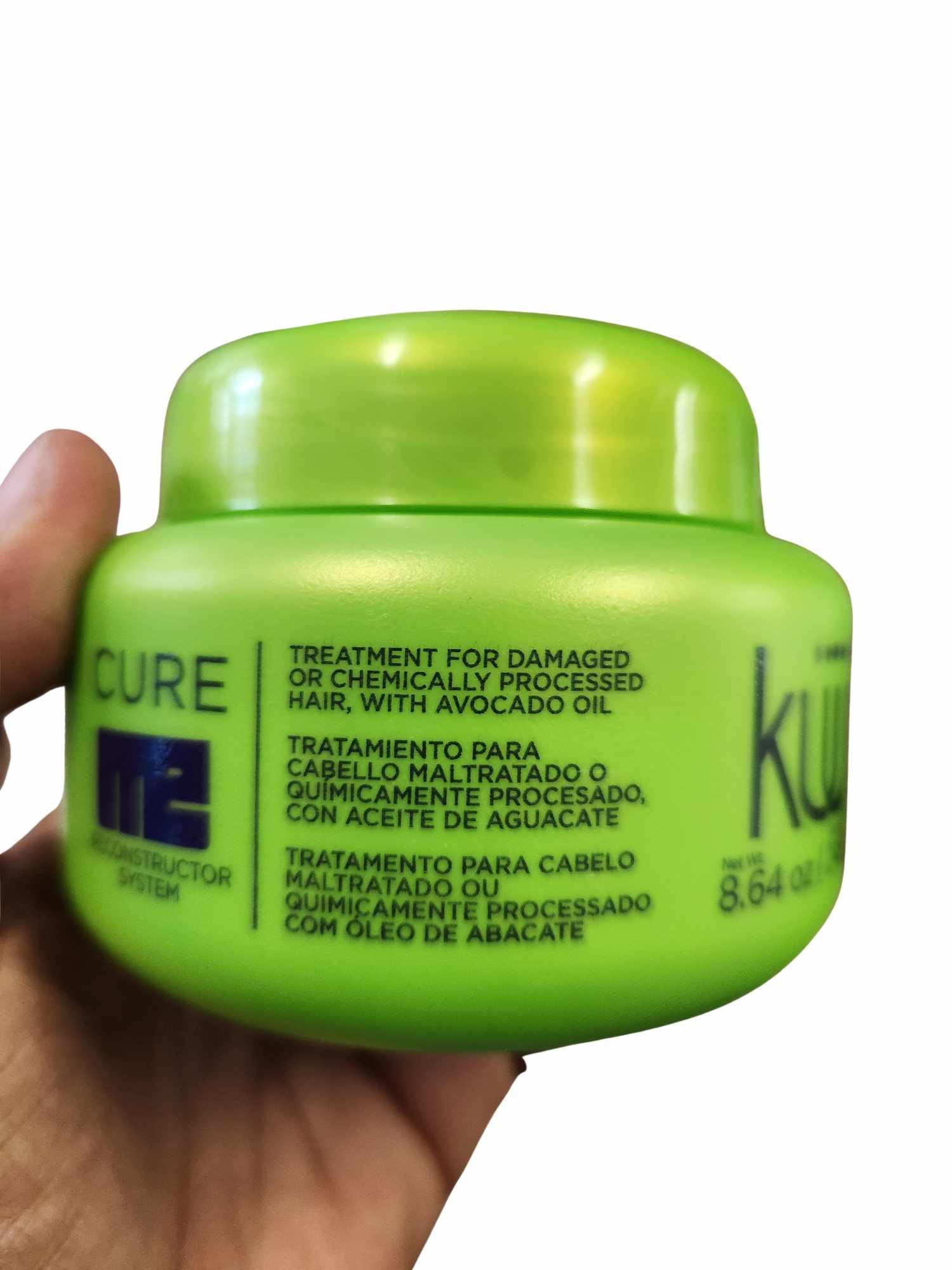 Fantasy Nails KUUL Reconstructor amino-gen-ingredient emphasizes amino acids for flexible hair