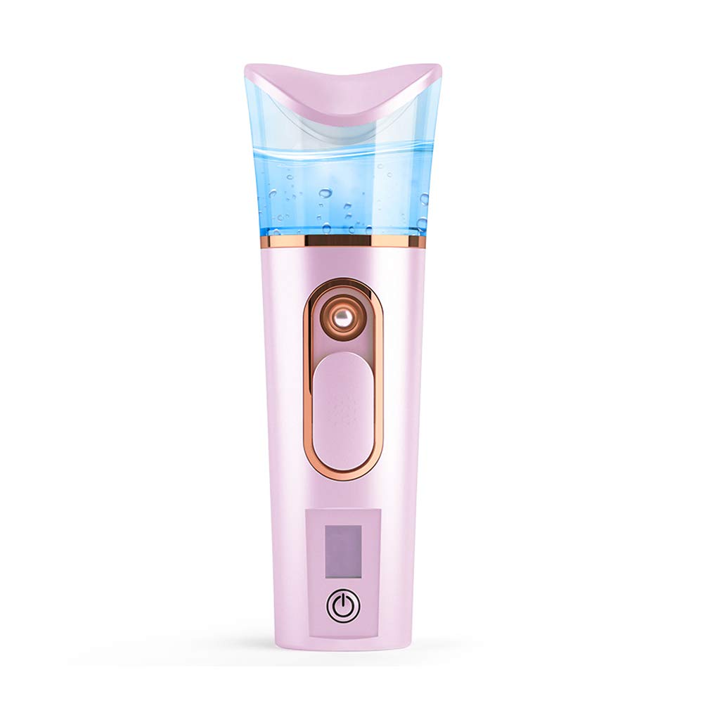 FANTEXY nano facial mister with skin analyzer LCD humidity readout for skincare.
