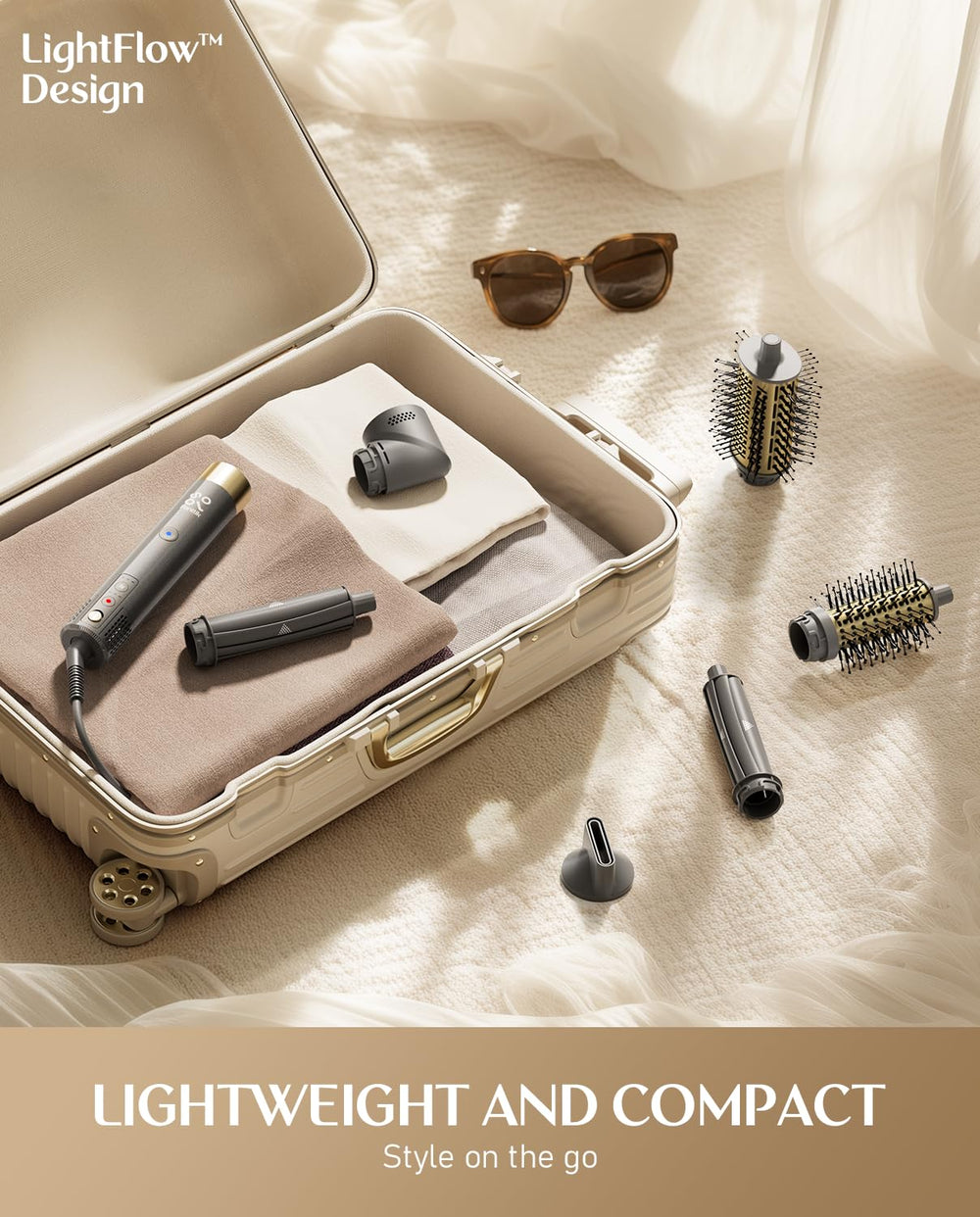 Fanttik Solo AirWave uses Coanda airflow for targeted styling.
