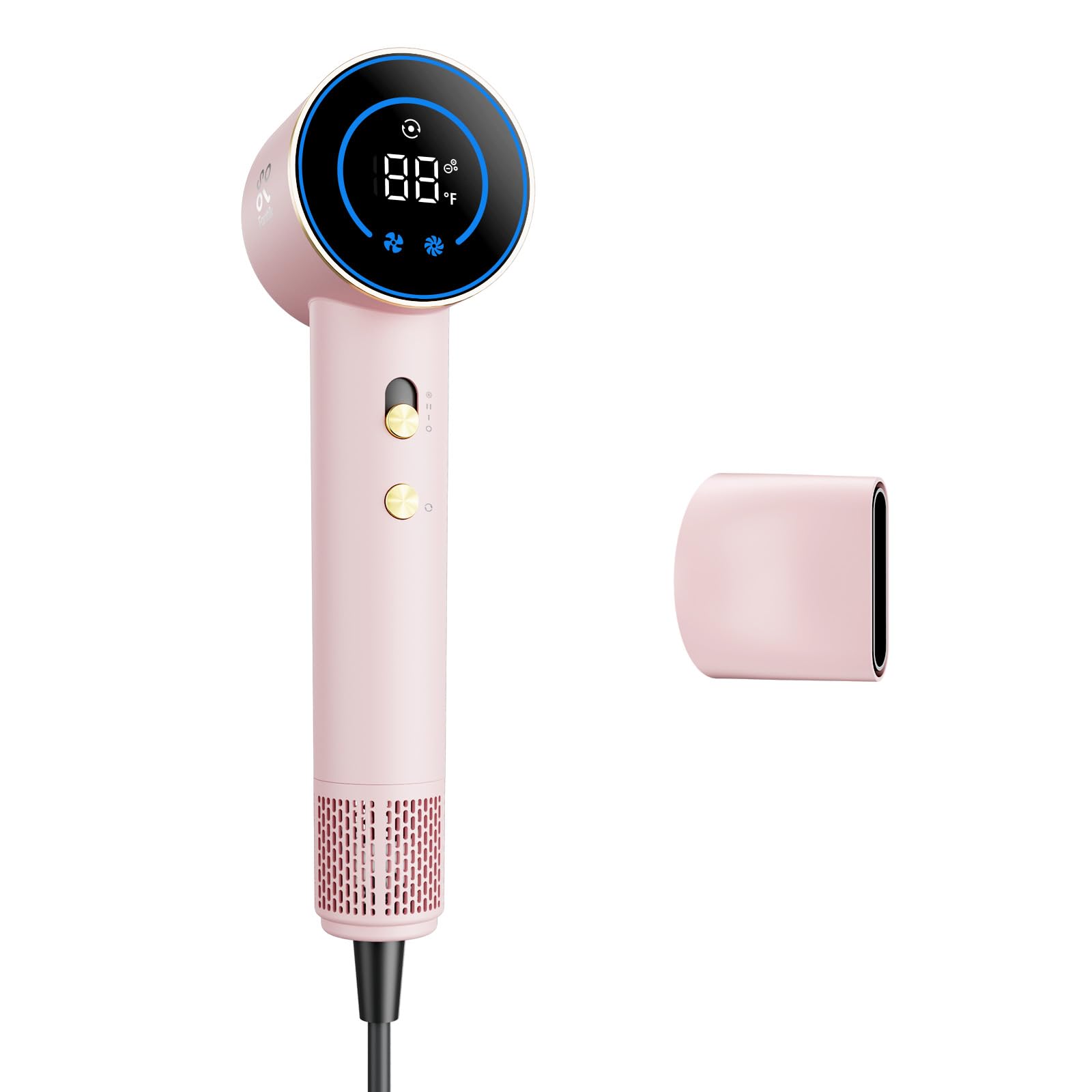 Fanttik Solo SonicDry H10 Apex dries hair rapidly with high-speed airflow for salon-like results.