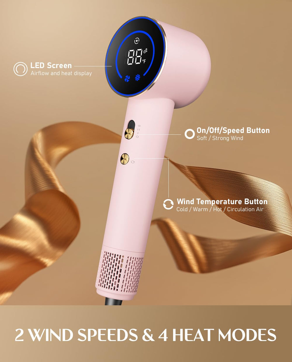 Fanttik Solo SonicDry H10 Apex delivers frizz-free shine with ionic technology.