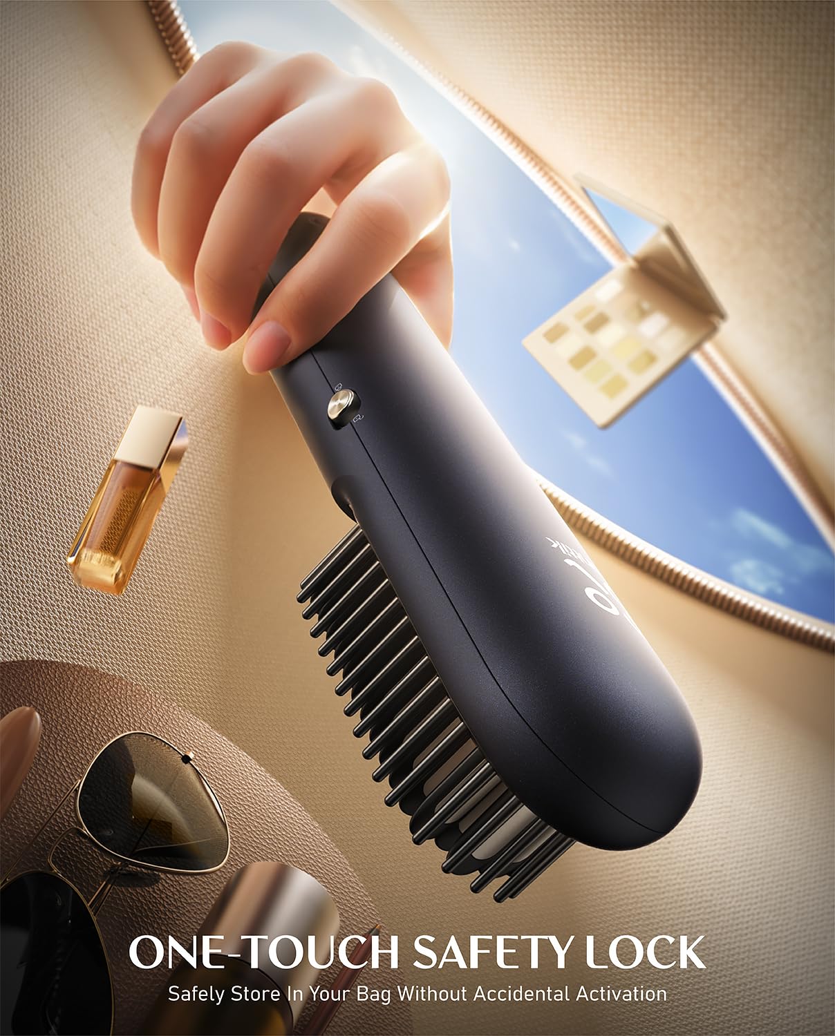 Fanttik Solo I10 Apex ionic-technology adds flyaway control for sleek results.