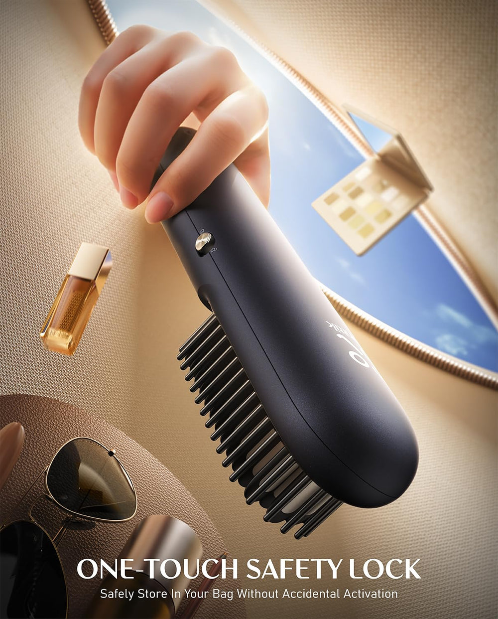 Fanttik Solo I10 Apex ionic-technology adds flyaway control for sleek results.