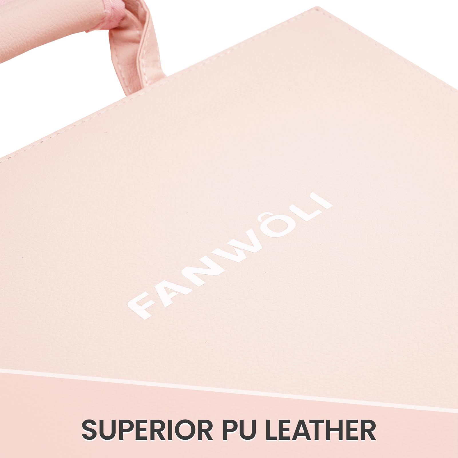 Fanwoli double-sided handle design offers versatile carrying options.