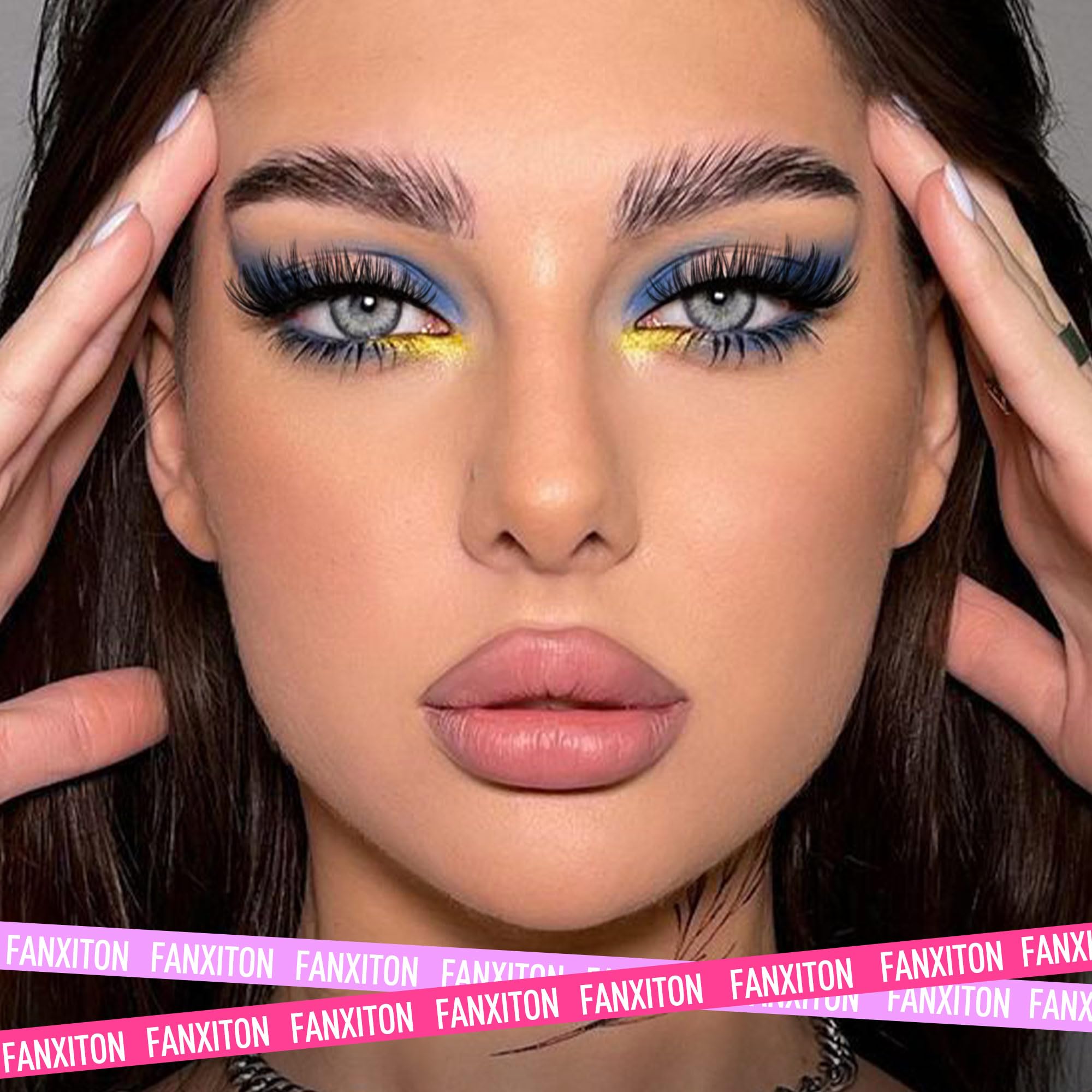 FANXITON DIY styling ideas for circles or cat-eye looks