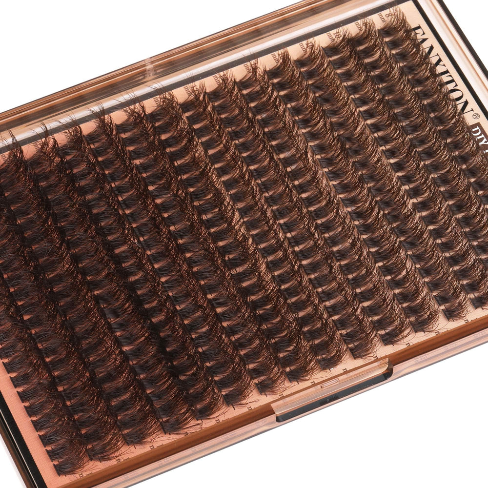 FANXITON Japanese fiber soft lashes feel lightweight