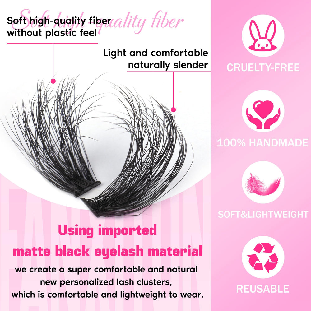 FANXITON lash bond and application tools for easy setup.