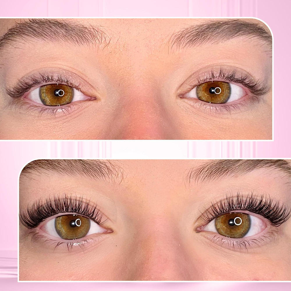 Fanxiton-d-curvature-lashes natural separation and comfort.