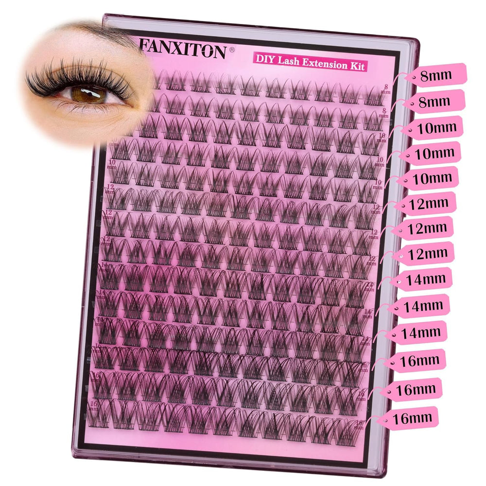 Fanxiton-ultra-thin-lash-band natural, barely-there look.
