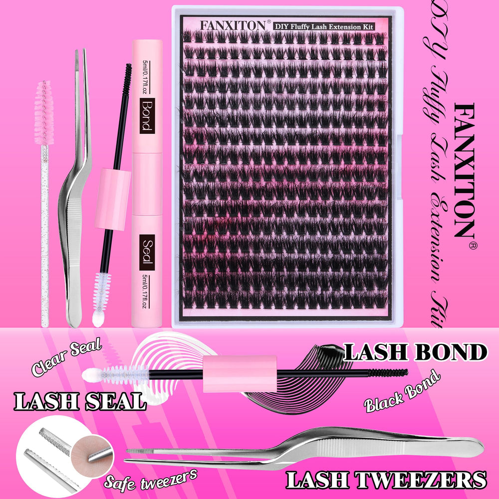 FANXITON sweatproof bond and seal help bind lashes securely with sweat resistance.