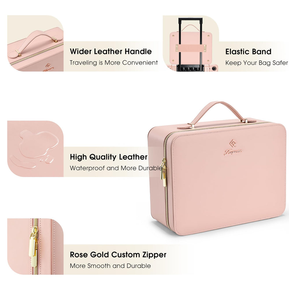 Faquenc brush holder keeps brushes organized and clean during travel.