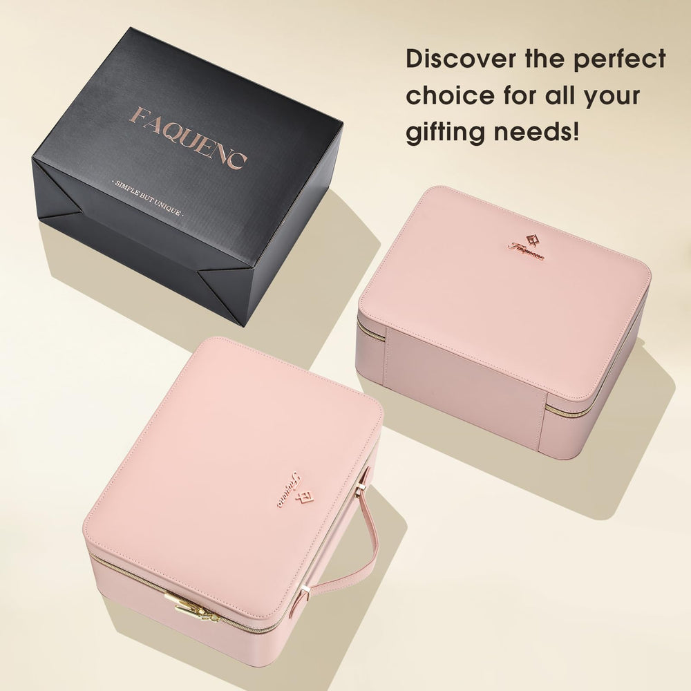 Faquenc travel friendly design includes luggage elastic band for easy packing.
