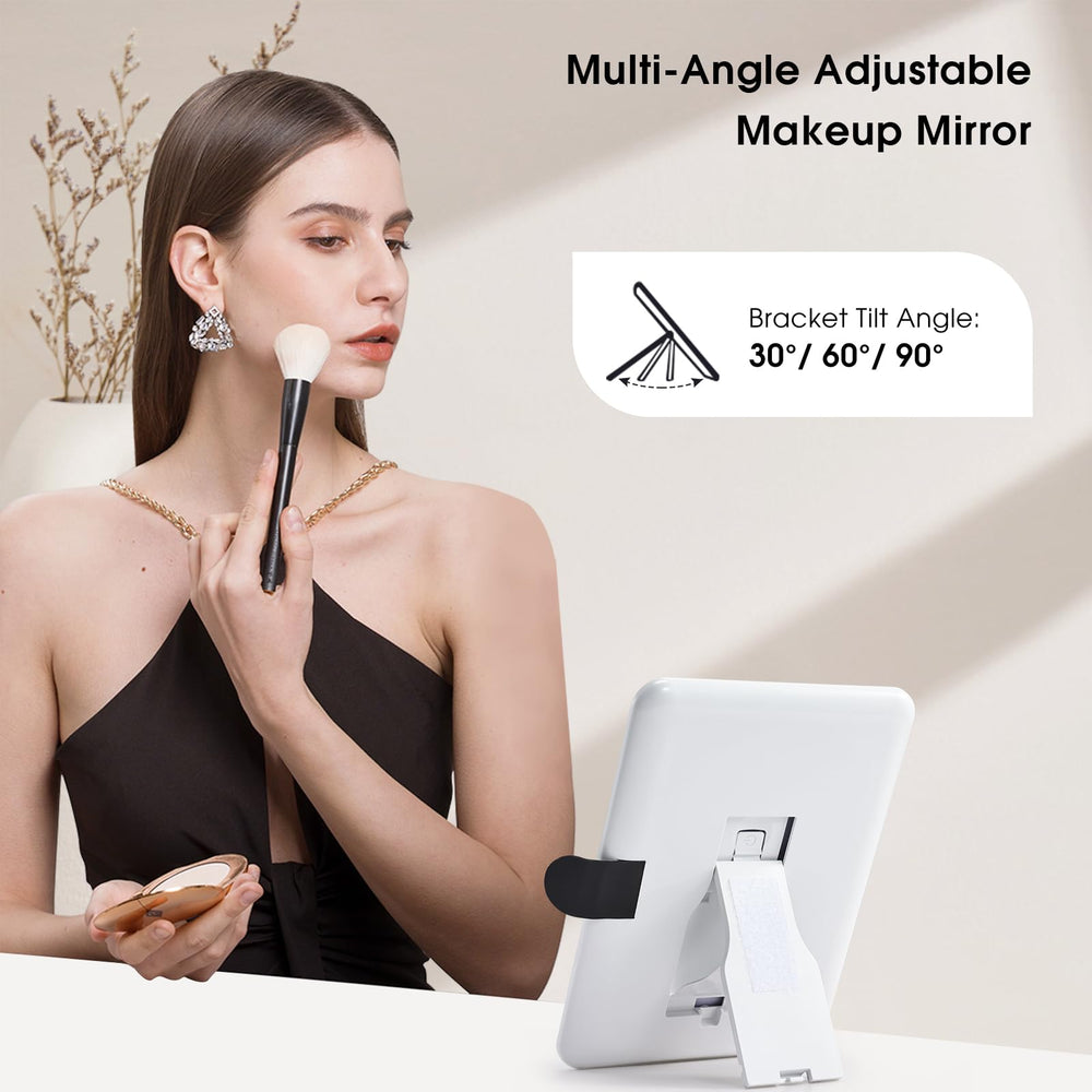 Faquenc leather makeup case uses waterproof synthetic leather for durable travel protection.