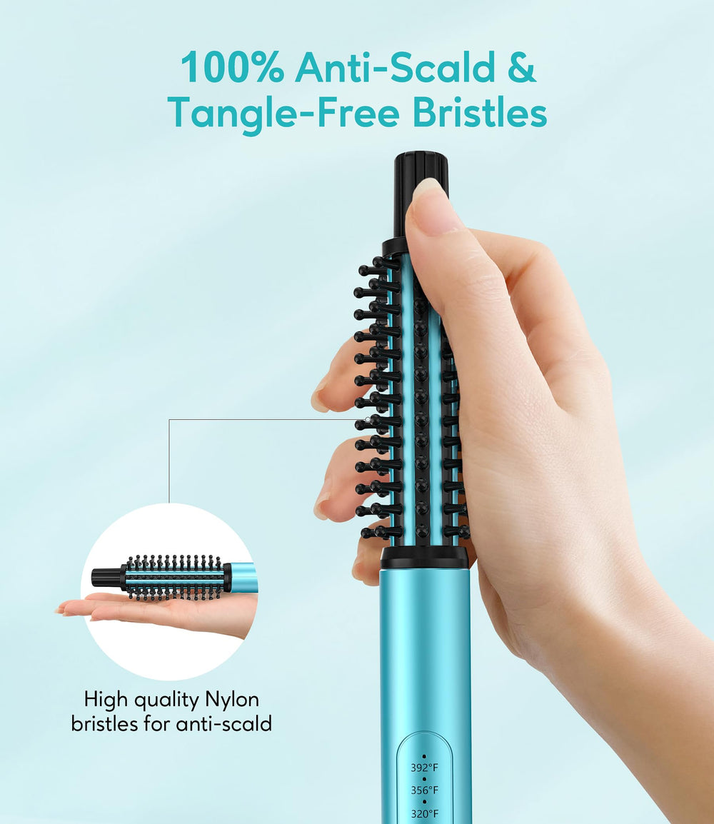 FARERY anti-scald-bristle-design protects while you style.