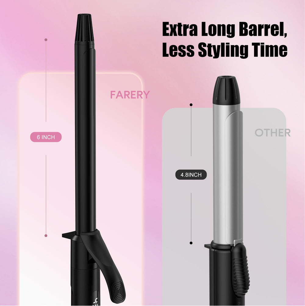 Farery argan oil keratin plates close-up for smoother styling