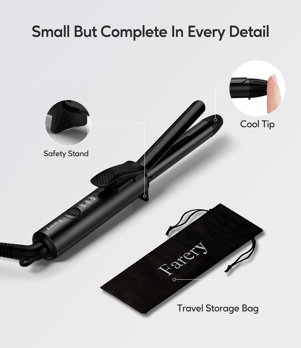 Farery compact, lightweight travel tool fits in your bag.