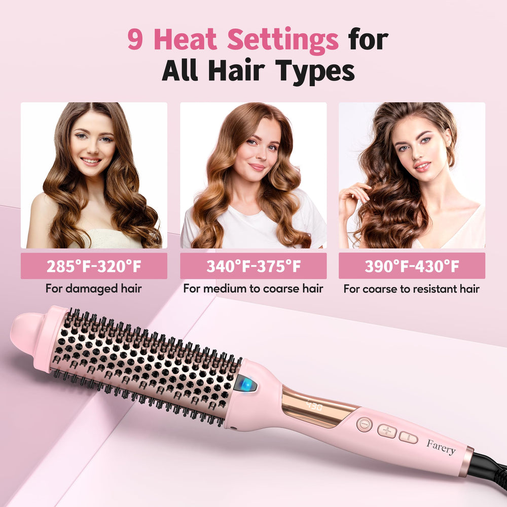 Farery dual-PTC heaters deliver faster styling with consistent heat