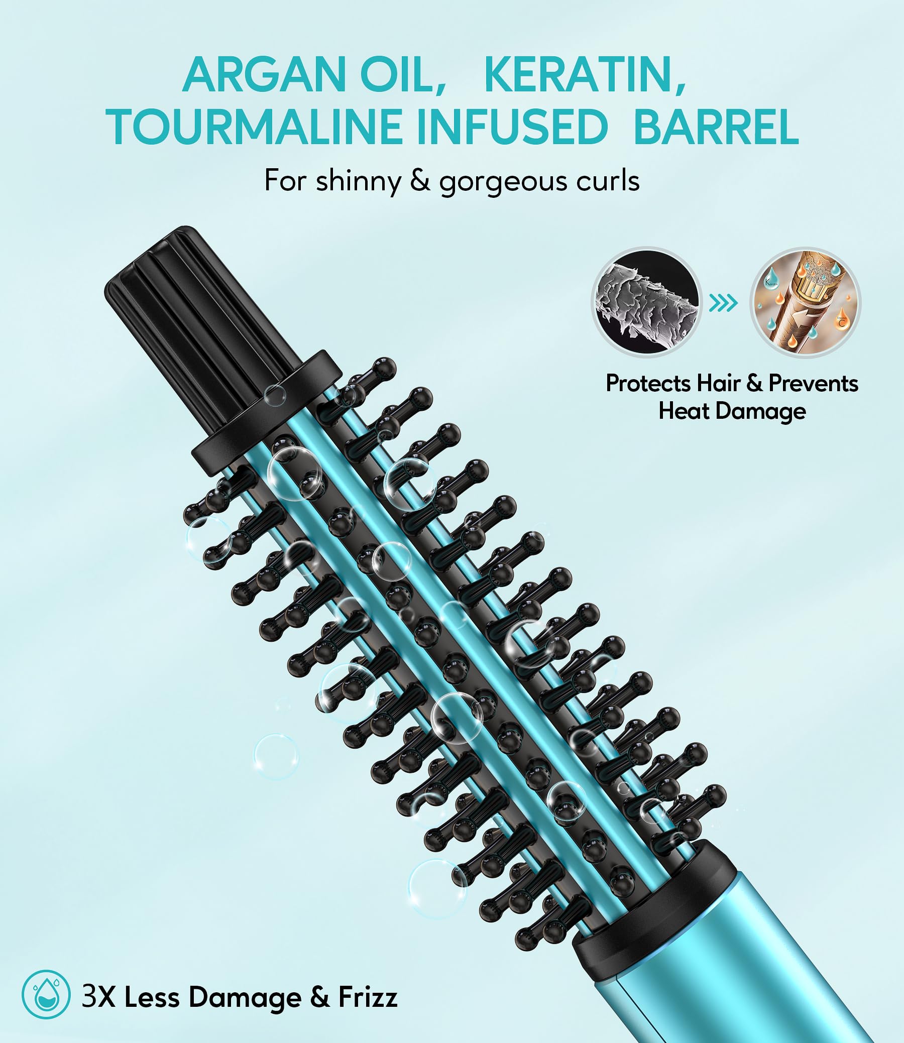 FARERY heated-round-brush bangs-touchups create smooth, lasting shape.