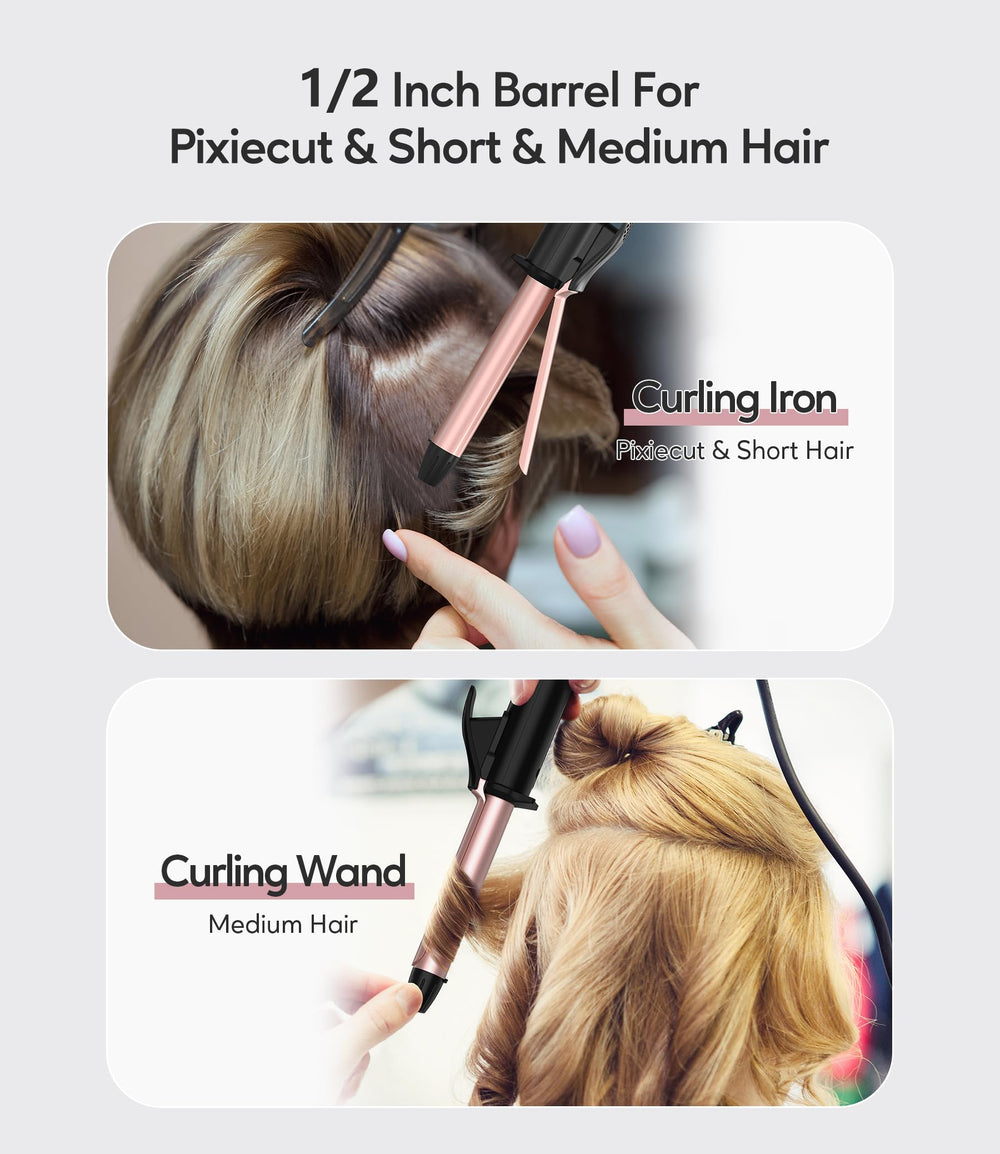 FARERY keratin-argan-oil-infused barrel enhances shine and smoothness