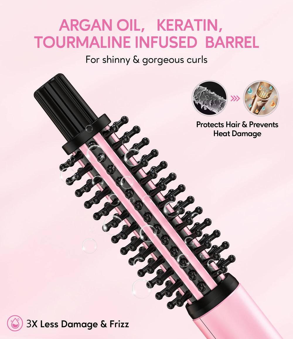 FARERY Mini Thermal Brush with a 6.5ft swivel cord for tangle-free use.