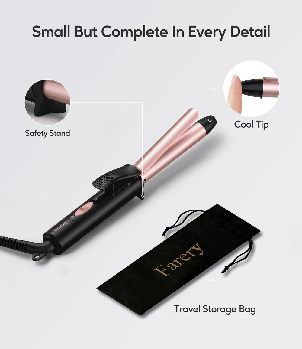 FARERY safety cool-tip design helps prevent burns during use