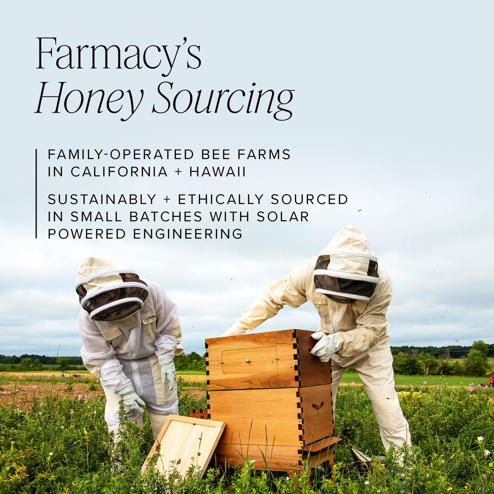 Farmacy 120ml packaging shot communicates generous, travel-friendly skincare staple.