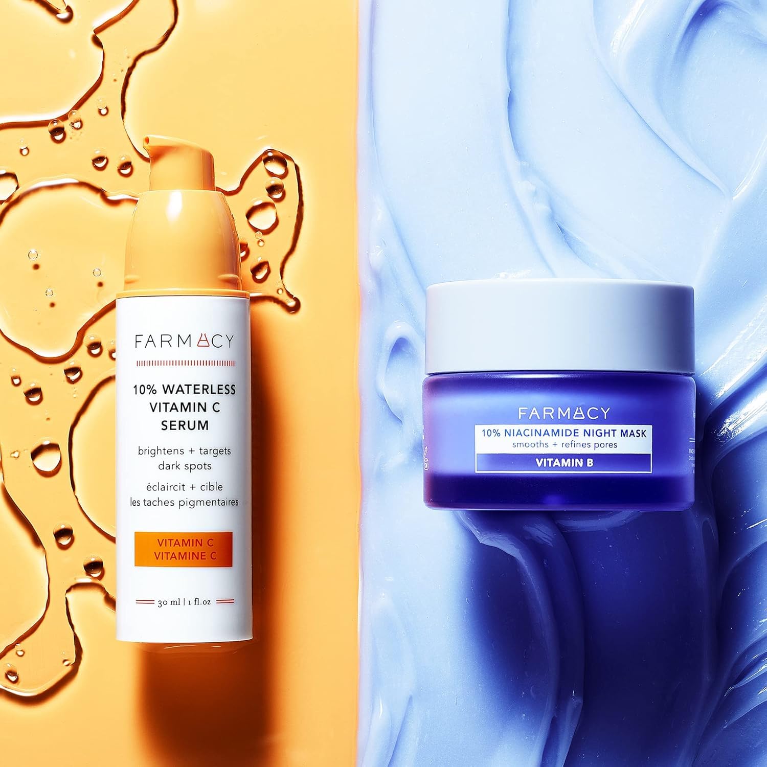 Farmacy ferulic acid ingredient closeup adds antioxidant support for brightness