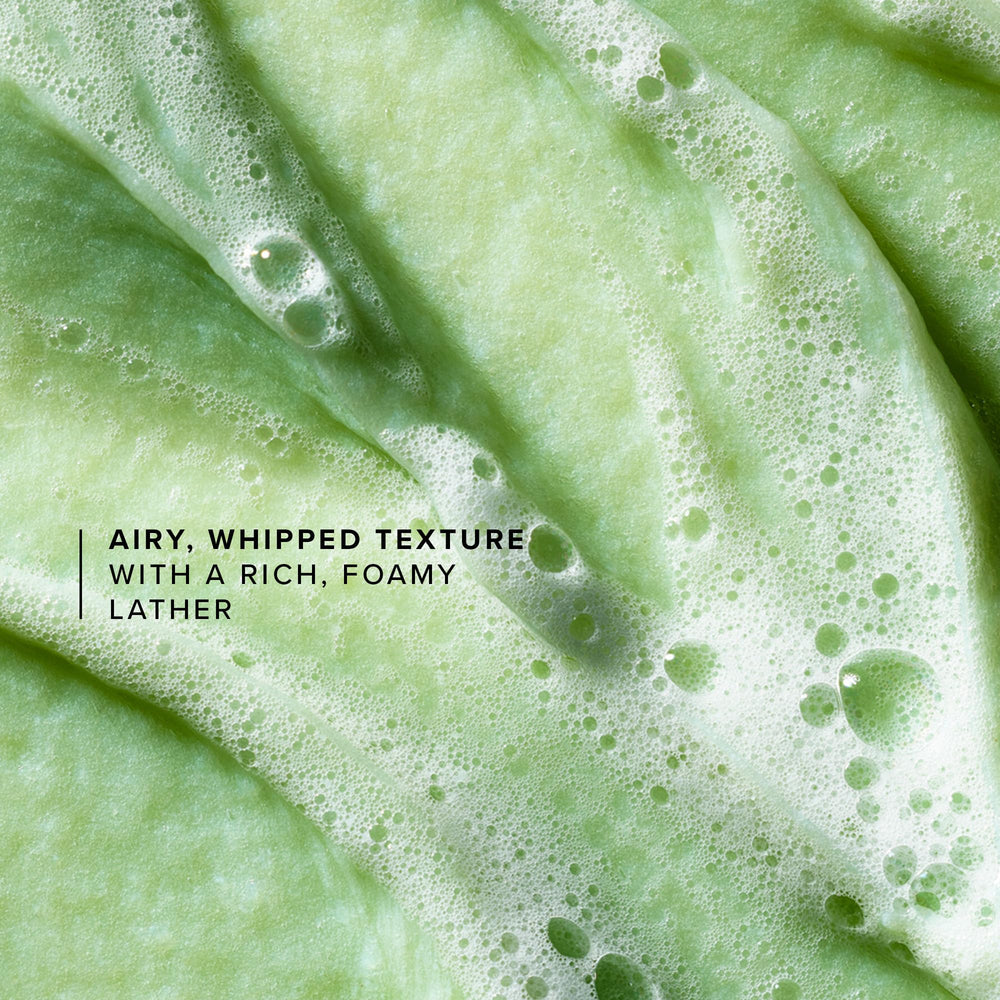 Farmacy Foaming Face Wash bottle pump delivering a light oil-free cleanse.