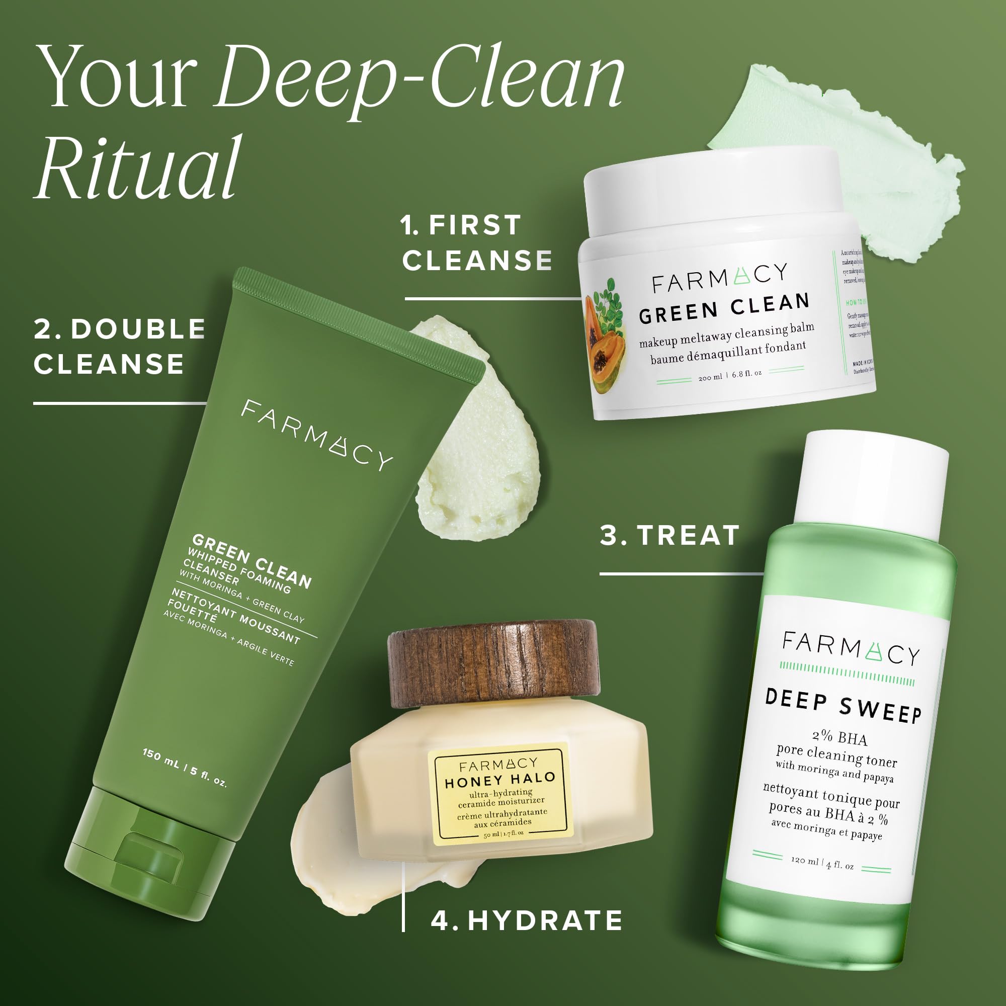 Farmacy Foaming Face Wash designed for daily AM/PM use.