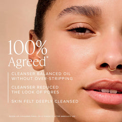 Farmacy Foaming Face Wash with green clay purifies surface buildup without stripping.