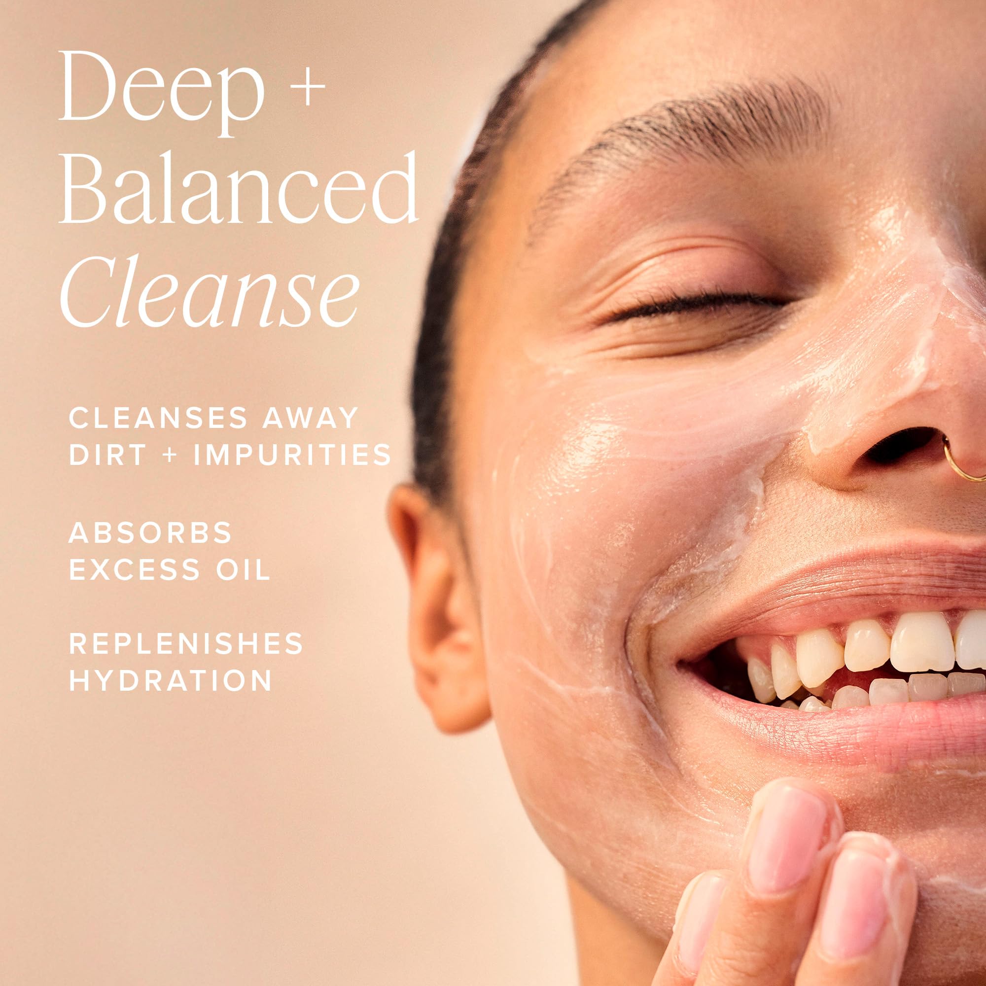Farmacy Foaming Face Wash moringa extract removes impurities while hydrating