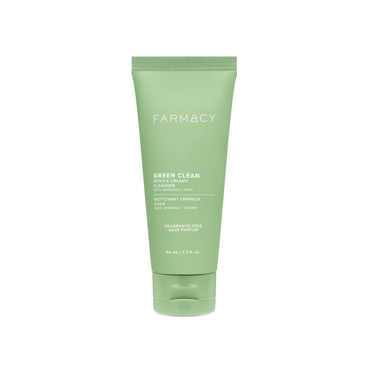 Farmacy Gentle Creamy Face Cleanser bottle – fragrance-free hydration for sensitive skin.