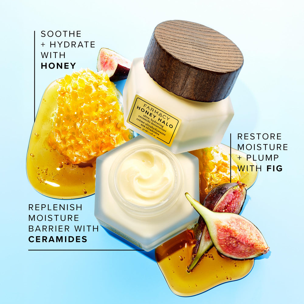 Farmacy Honey Halo on hand demonstrates quick, lightweight absorption.