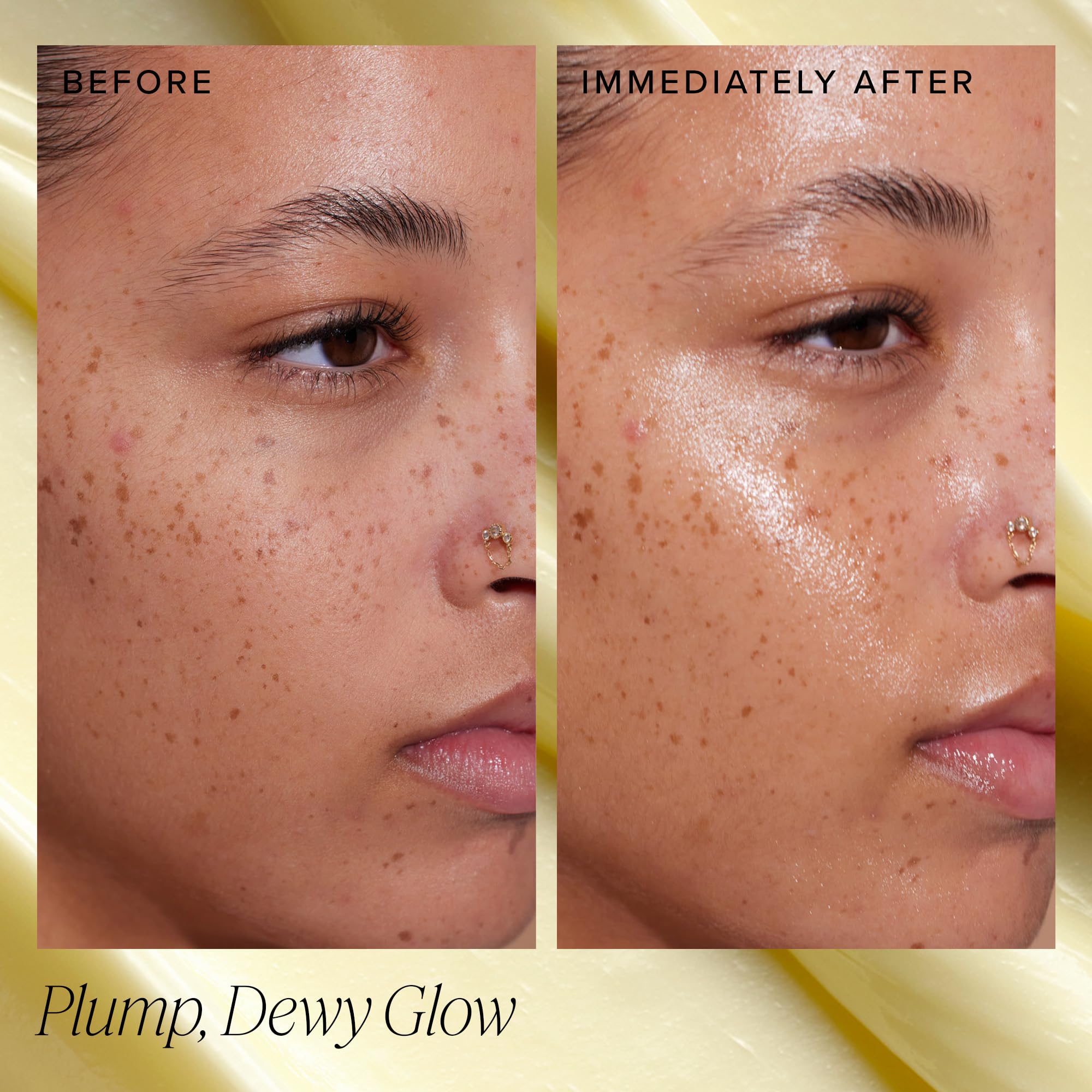 Farmacy Honey Halo creates a dewy glow on the skin.