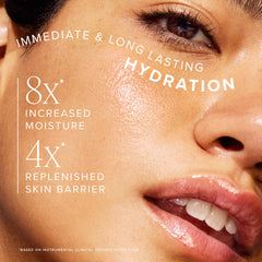 Farmacy Honey Halo fig fruit extract closeup suggesting supple complexion