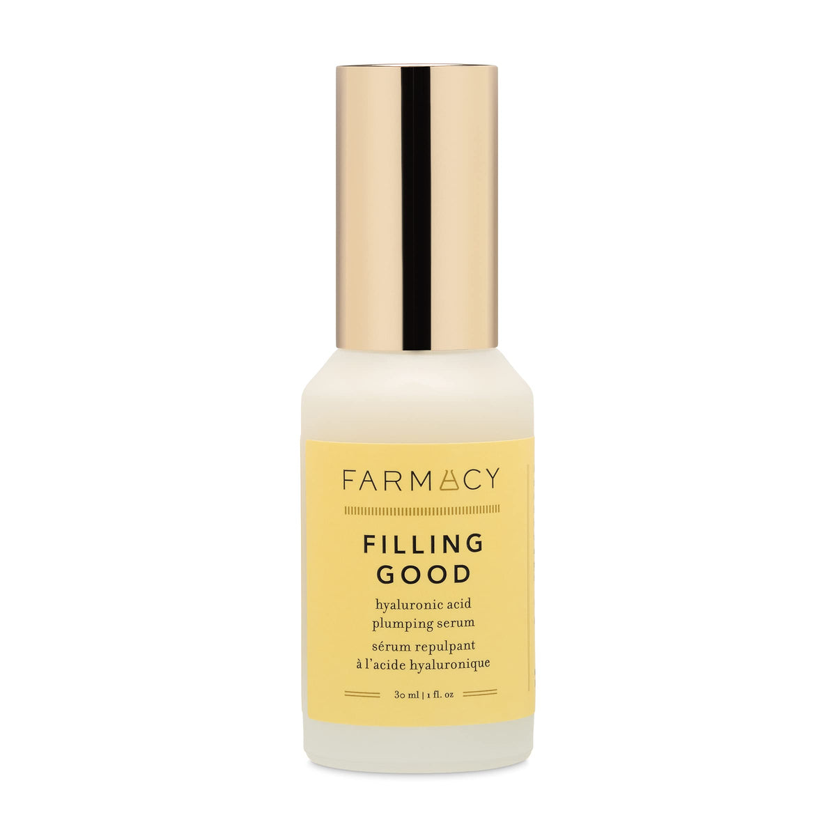 Farmacy Hyaluronic Acid Serum bottle close-up highlighting hydration benefits