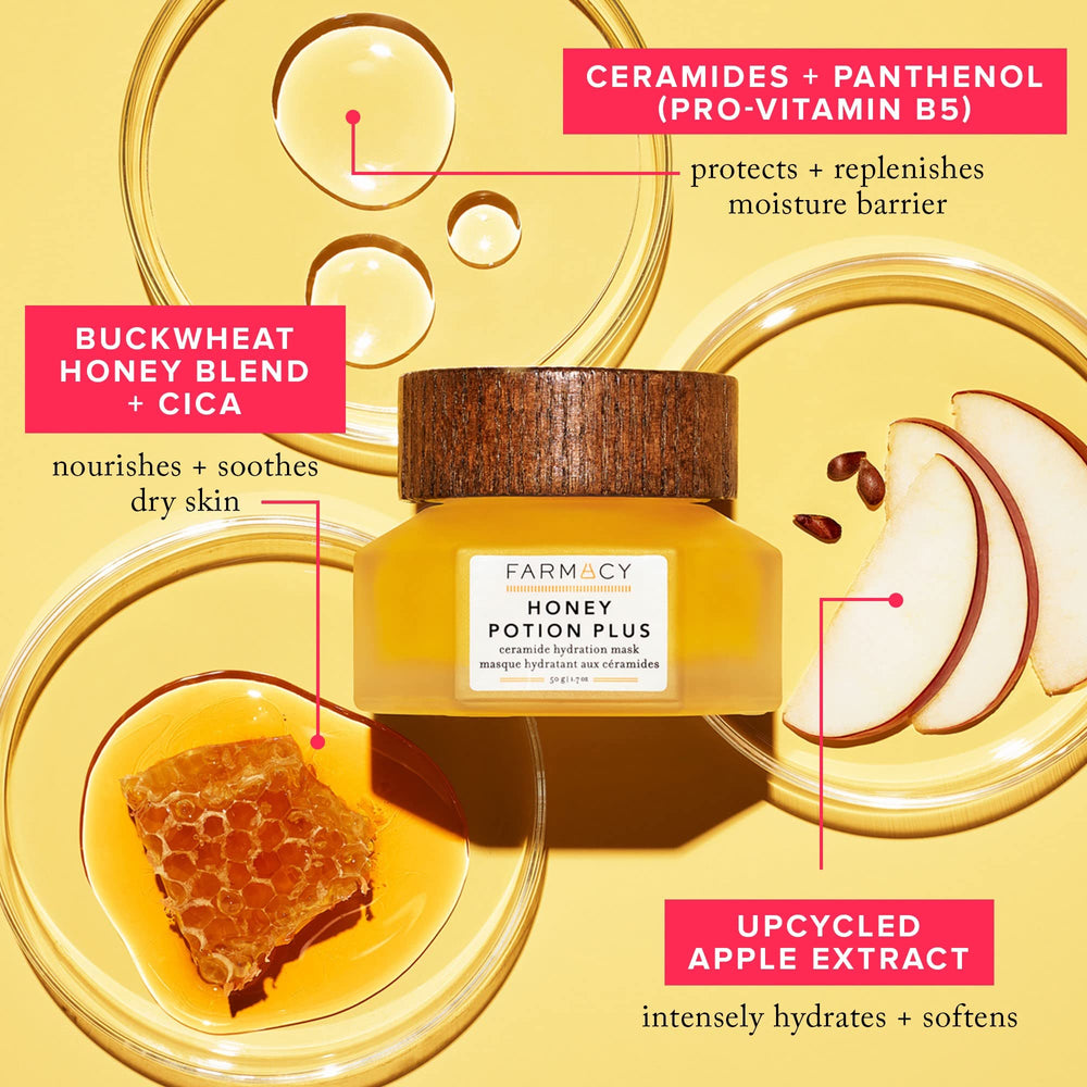 Farmacy Niacinamide and ceramides support radiant skin and moisture balance