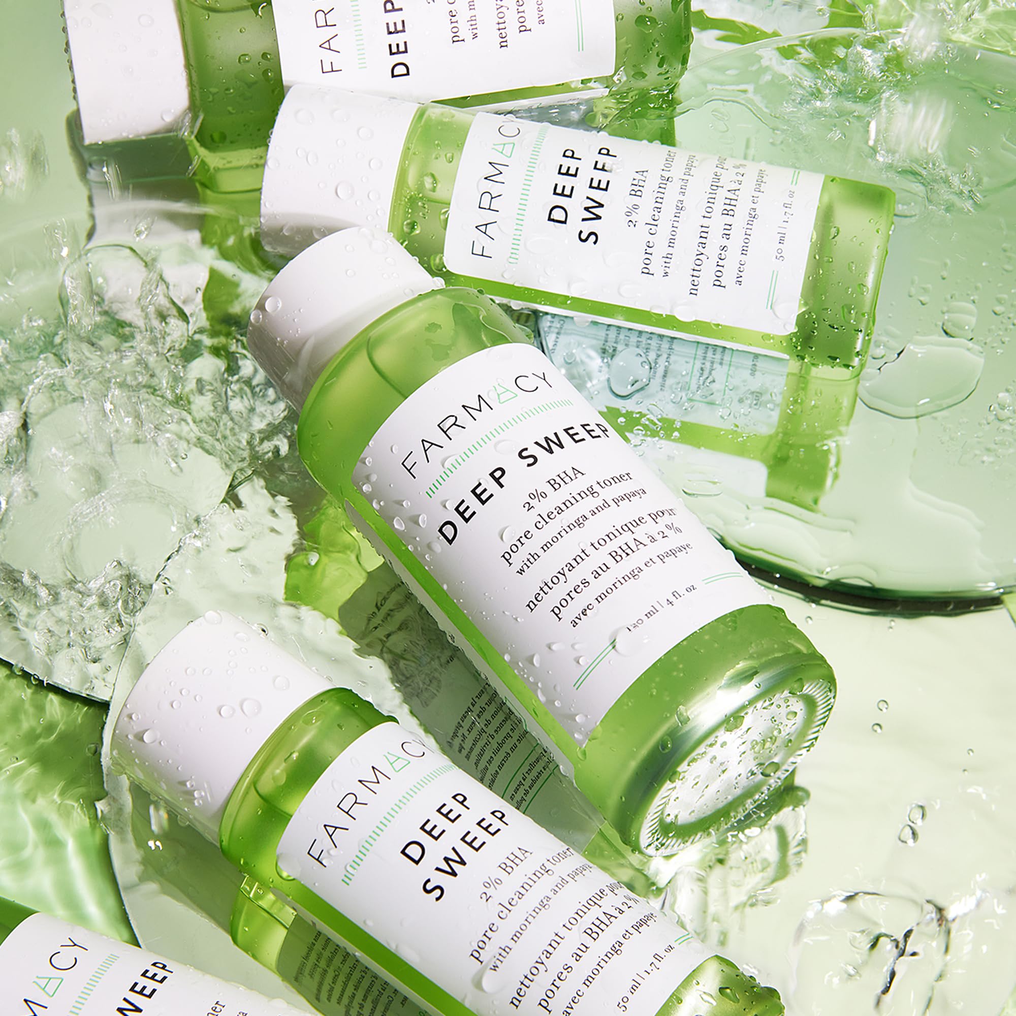 Farmacy ingredients visual collage highlights farm-sourced components powering the formula.