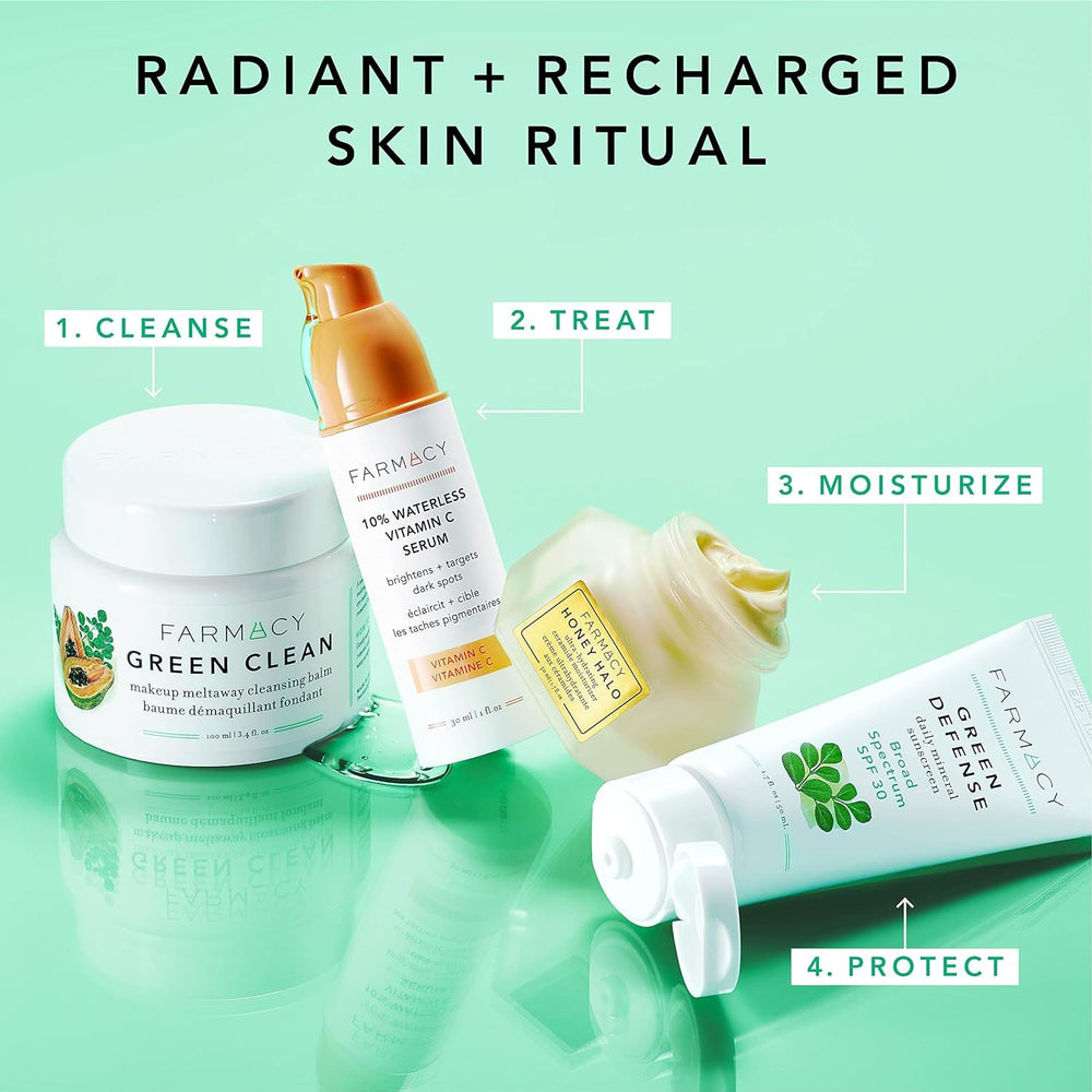 Farmacy Mineral Face Sunscreen under-makeup provides an ideal base for even complexion.