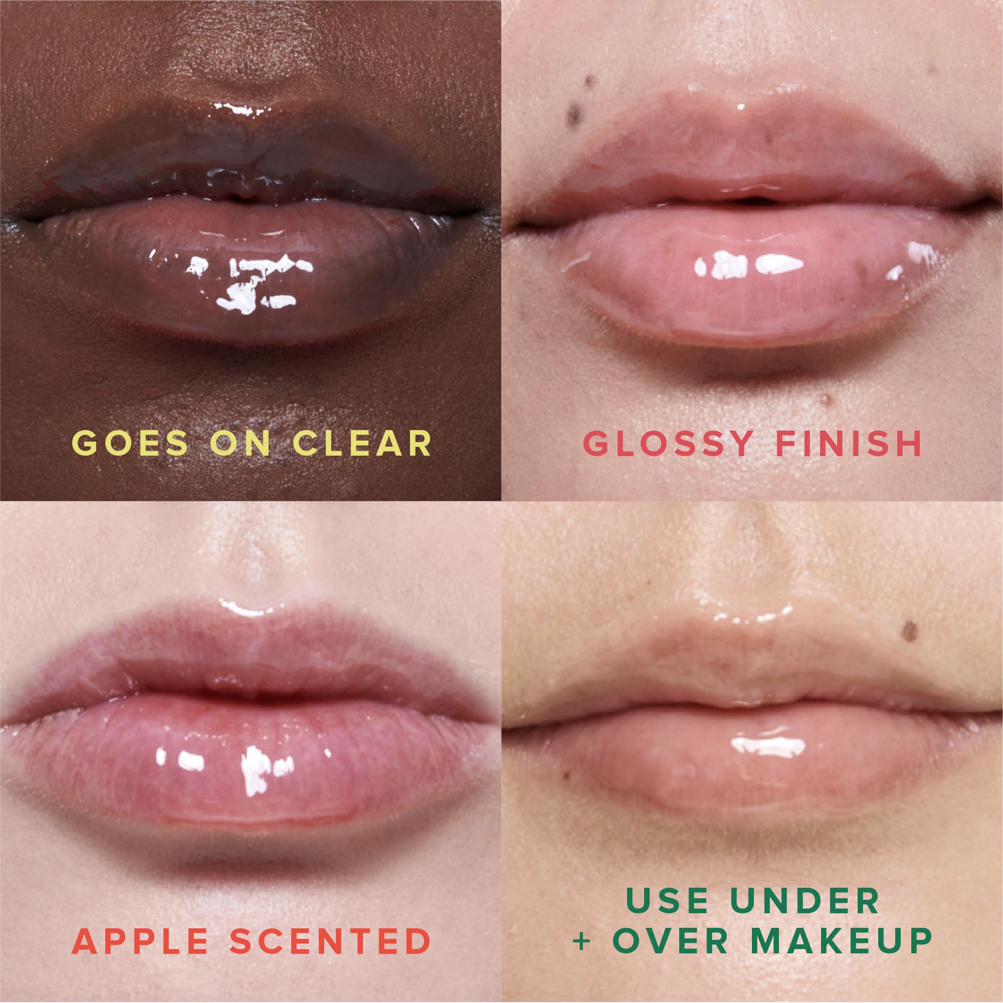 Soft lips with shea butter in Farmacy lip care formula