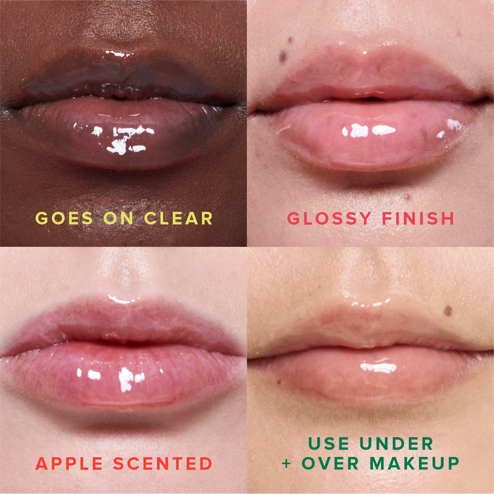 Soft lips with shea butter in Farmacy lip care formula