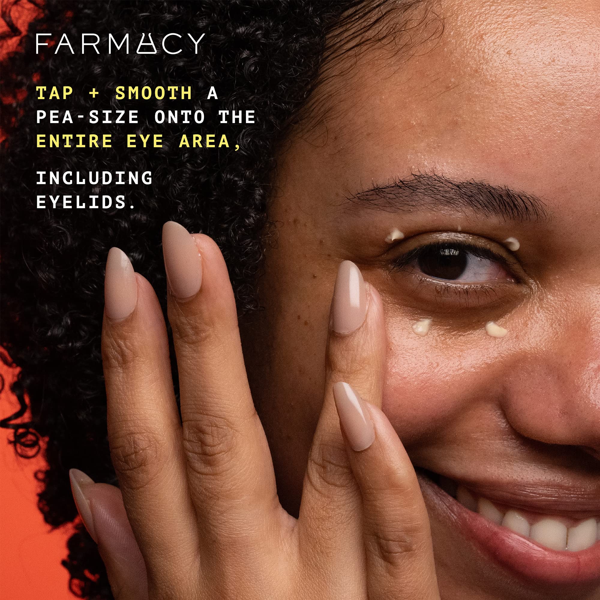 Dermatologist tested and ophthalmologist approved for sensitive-under-eye care.