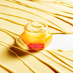 Honey-based texture delivers soothing hydration for a rejuvenated eye area.