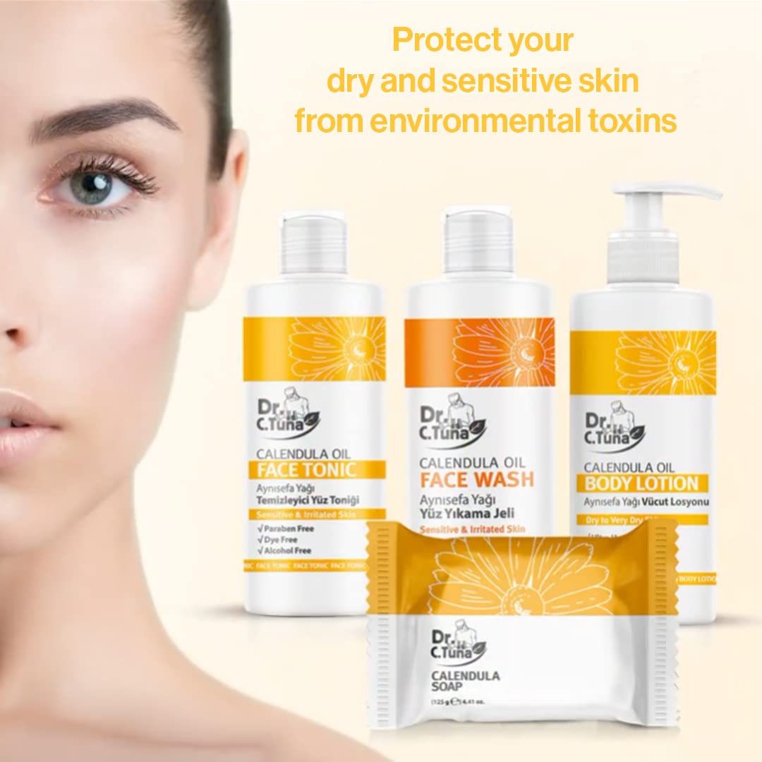 FARMASi Calendula Soap soft-pure suds to soothe dry skin during showers