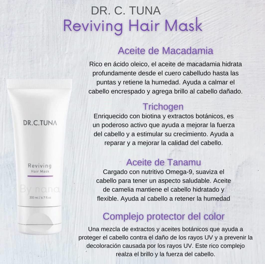 FARMASi Dr. C. Tuna shiny hair closeup showcasing healthy-looking strands.