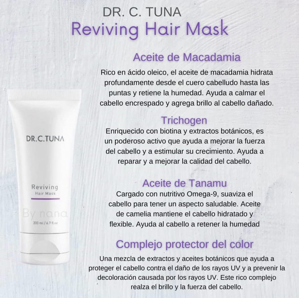 FARMASi Dr. C. Tuna shiny hair closeup showcasing healthy-looking strands.