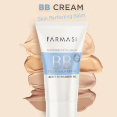 Farmasi Make Up BB Cream pump dispenser highlights convenient application and portable hydration.