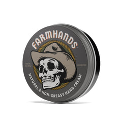 Farmhands fragrance-free clean ingredients highlight natural, skin-friendly nourishment for tough hands.