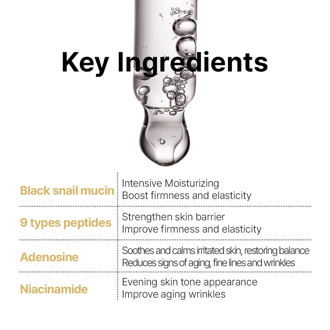 FARMSTAY Ingredients close-up featuring Niacinamide and Adenosine nourishment