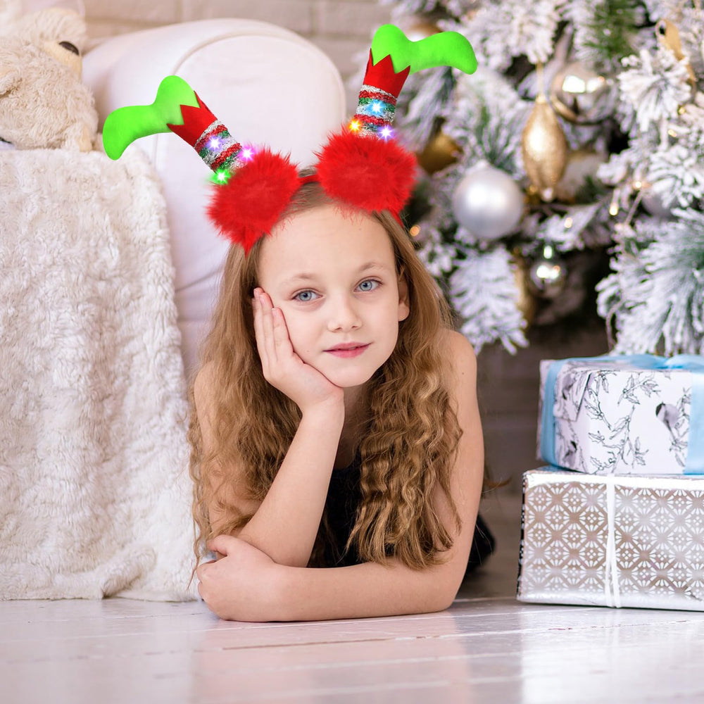 Farochy Christmas LED headband ideal for parties, weddings and celebrations